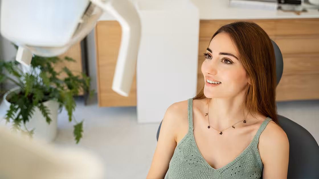 About us woman in office