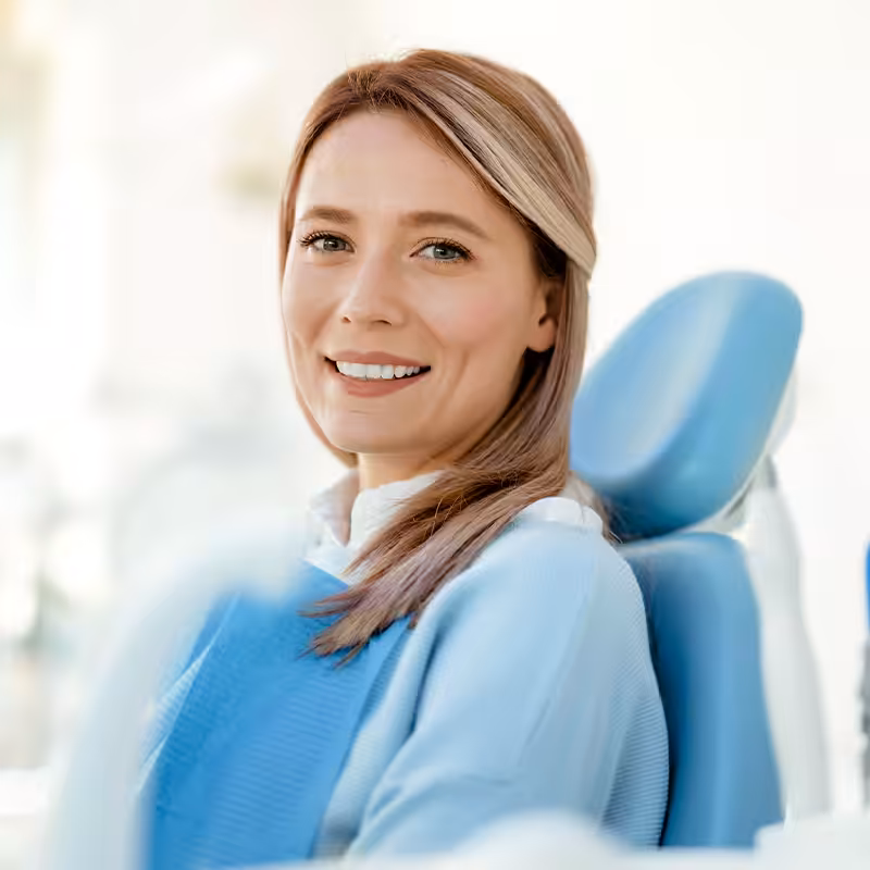 Smiling lady
